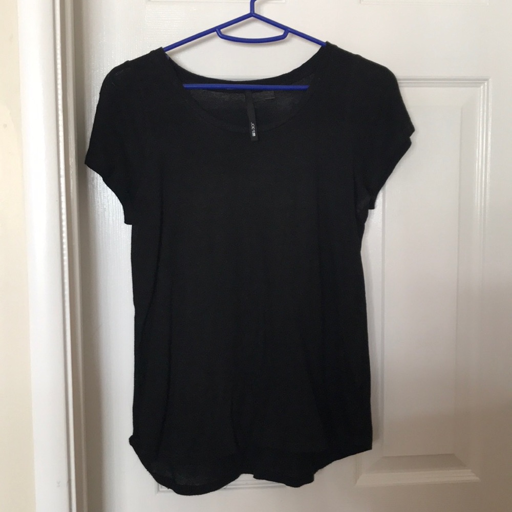 Black see through T-shirt from Joe’s